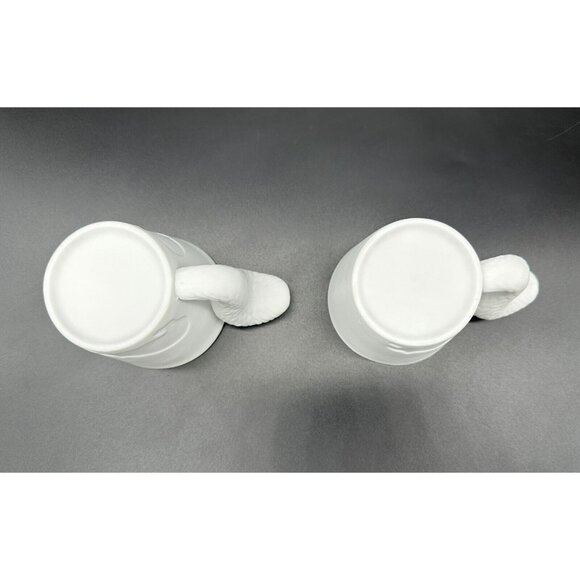 KINTO Mugtail Mugs Coffee Cup Squirrel 16239 Porcelain Candle Holder Japan White - Picture 7 of 11